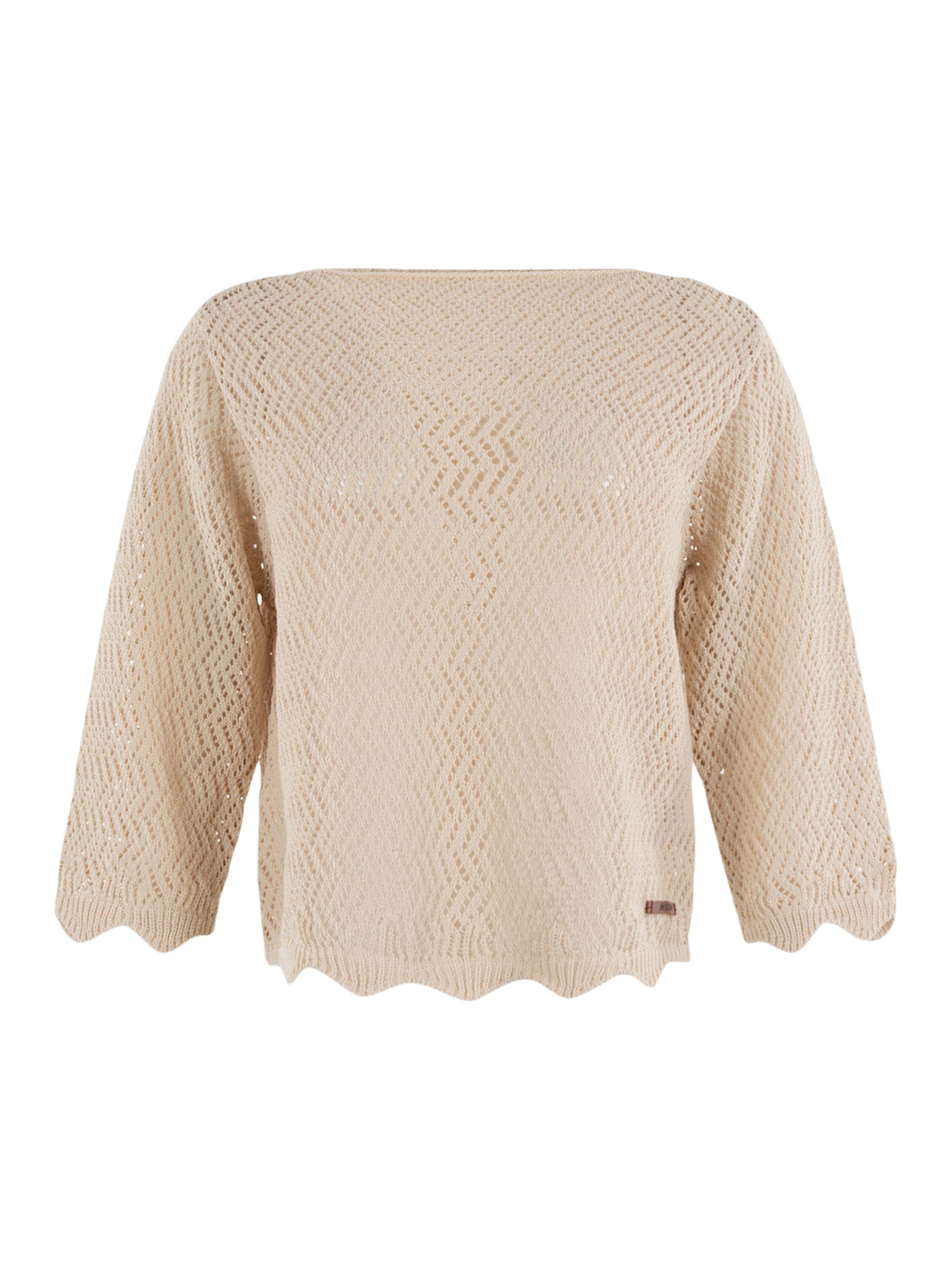 MSCW Pullover 'Lippa'‌‌‌‌‌‌‌‌‌ in Beige: Vorderseite