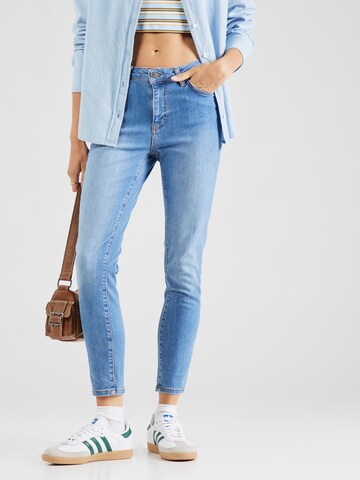 NÜMPH Slimfit Jeans i blå