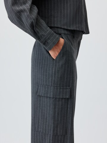 LeGer by Lena Gercke Regular Cargo Pants 'Aurea Tall' in Grey