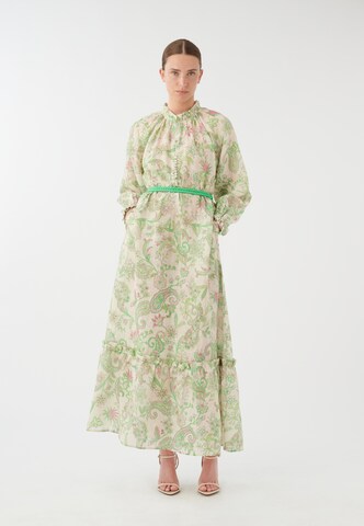 Robe-chemise 'Idaniadea' Dea Kudibal en vert : devant