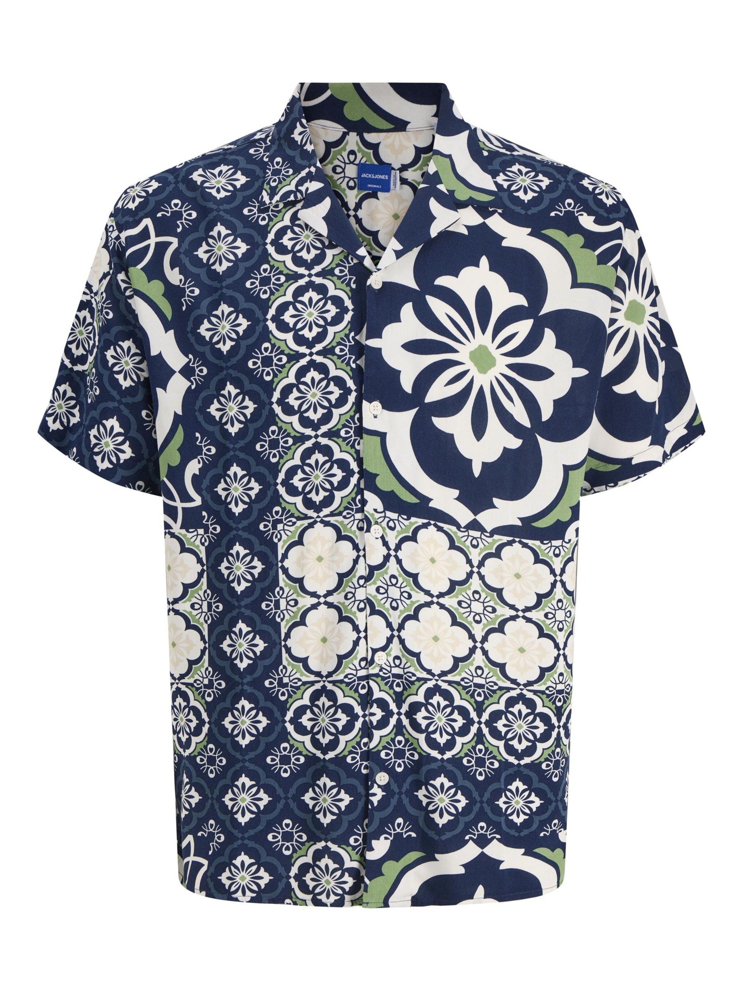 JACK & JONES Overhemd in Wit: voorkant