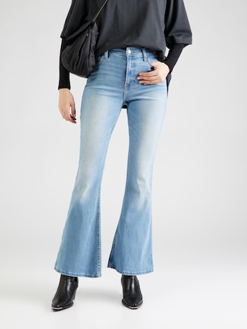 HOLLISTER Flared Jeans in Blauw: voorkant