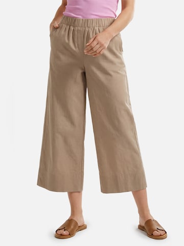 Marie Lund Loose fit Trousers in Beige: front