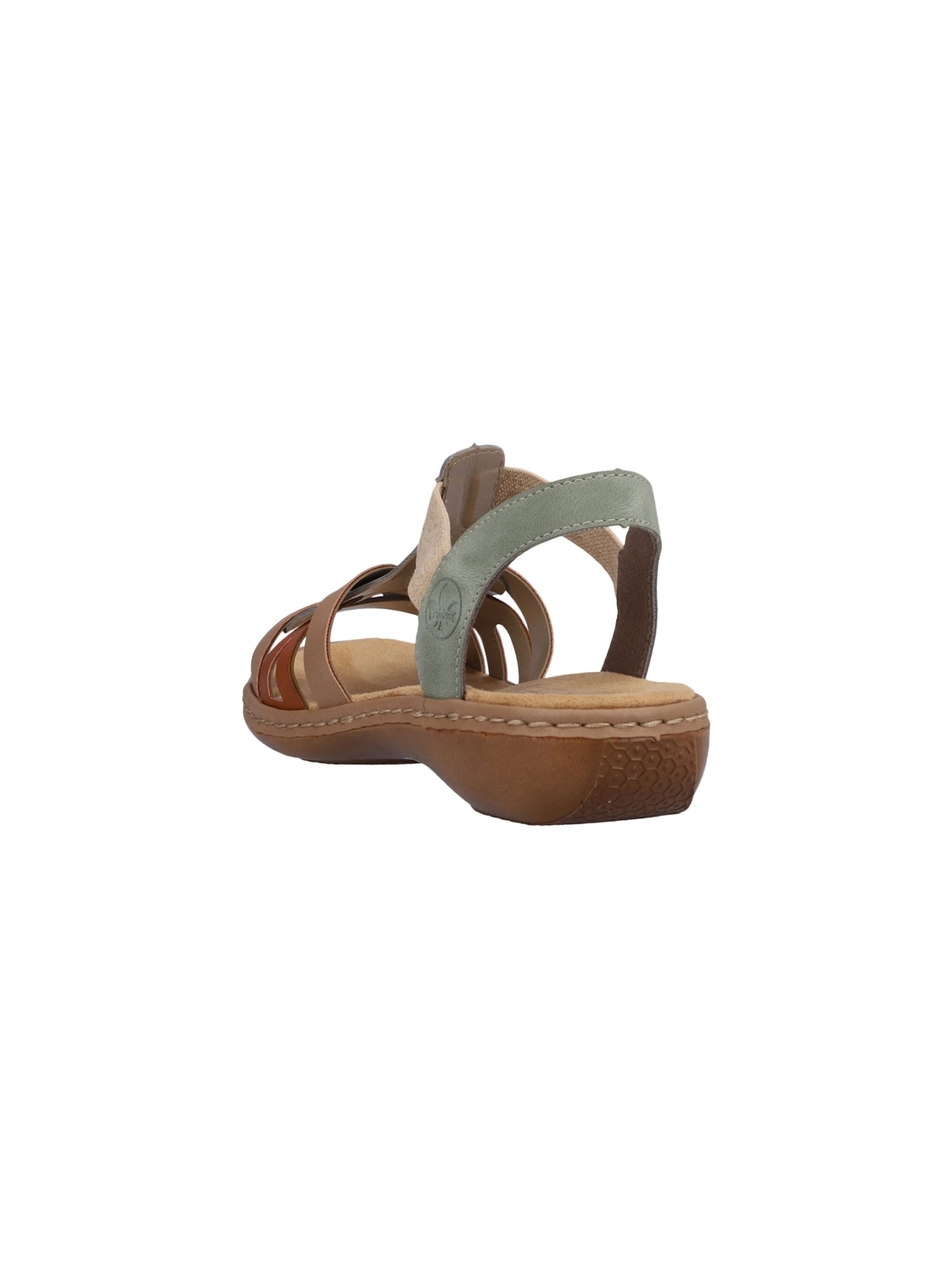 Rieker - Sandalias en verde