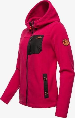 MARIKOO Флисовая куртка 'Mount Iwaki' в Ярко-розовый