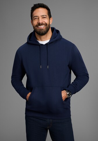 Man's World Sweatshirt in Blue: front