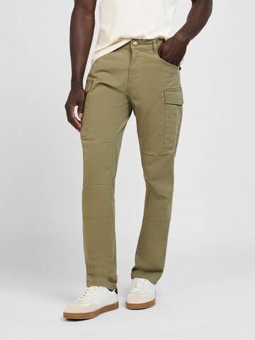 yazubi Regular Cargohose 'Jayden' in Grün