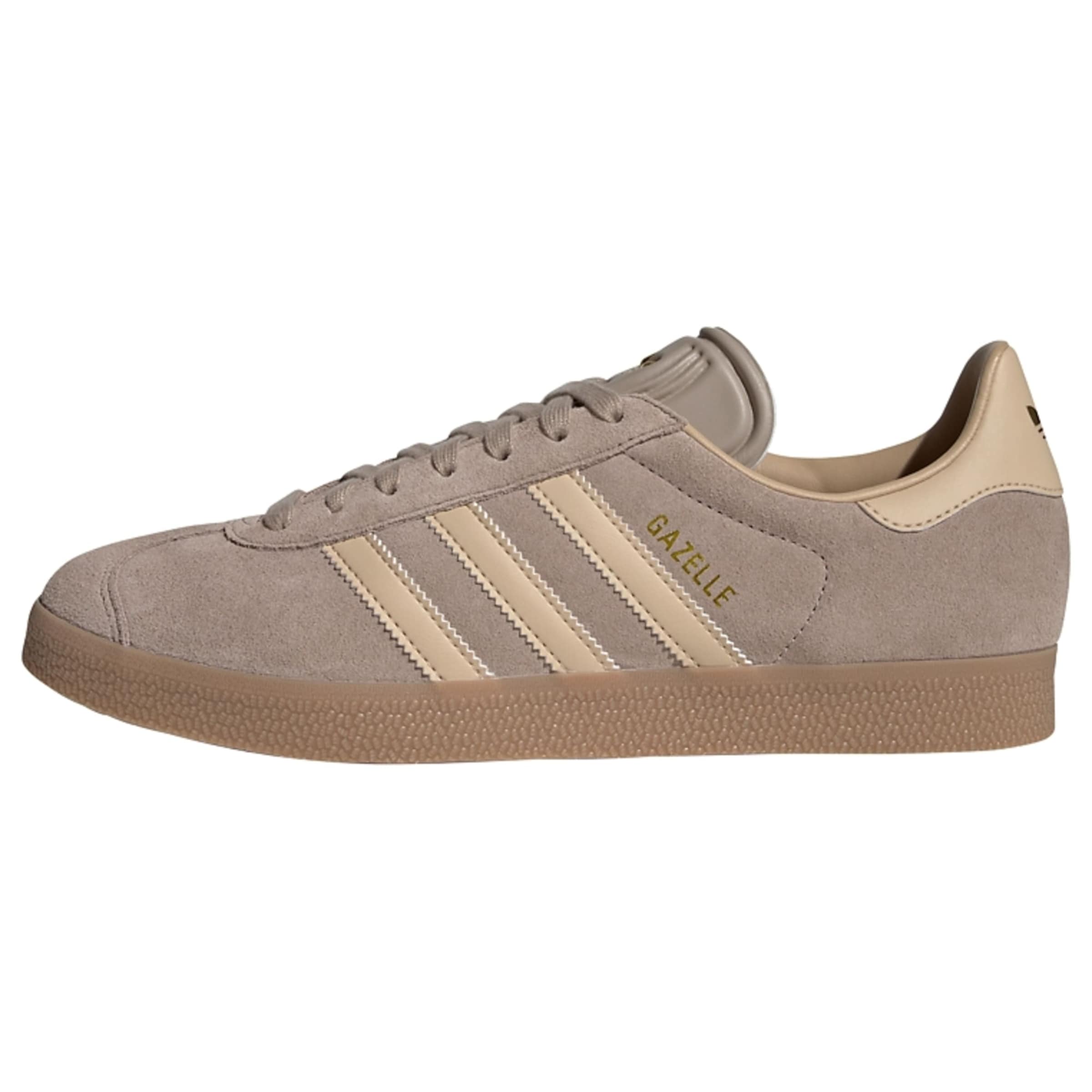 Baskets basses 'Gazelle' ADIDAS ORIGINALS en marron : devant