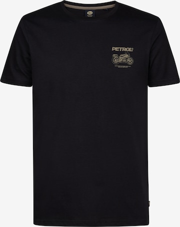 T-Shirt Petrol Industries en noir : devant