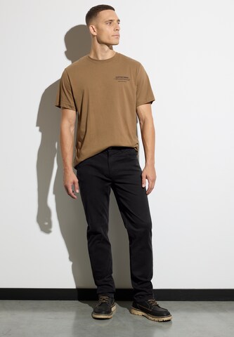 Street One MEN Slim fit Pants in Black