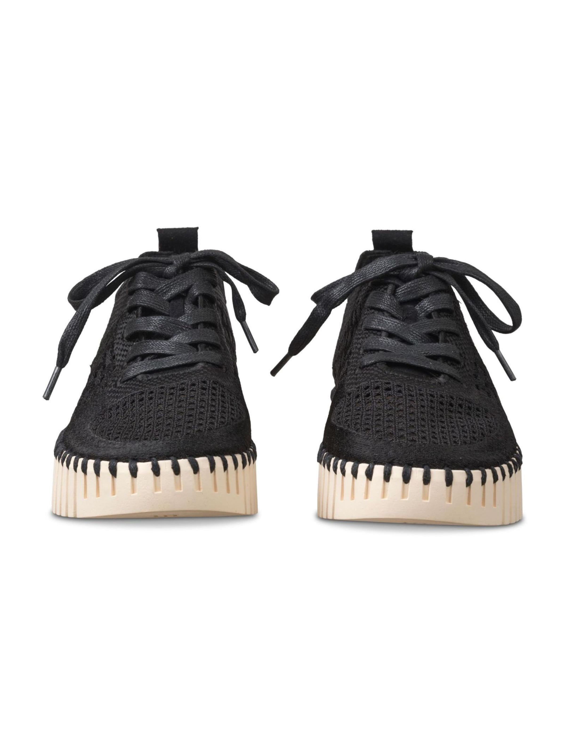 Baskets basses 'Tulip' ILSE JACOBSEN en noir