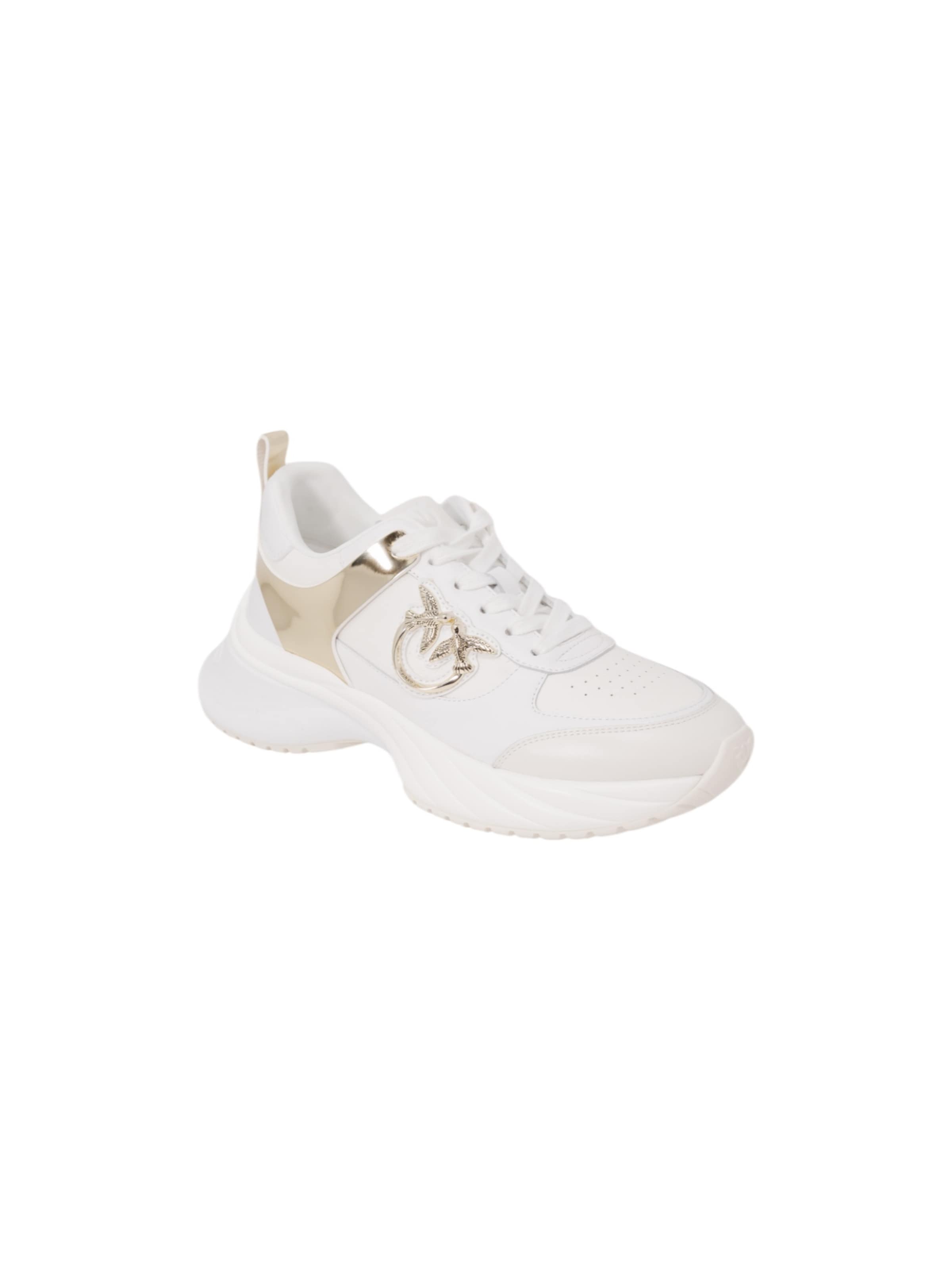 PINKO Sneakers laag 'ARIEL 02 - TUMBLED SS0027P025' in Wit