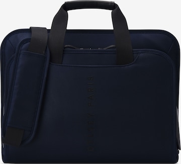 Borsa portadocumenti di Delsey Paris in blu: frontale