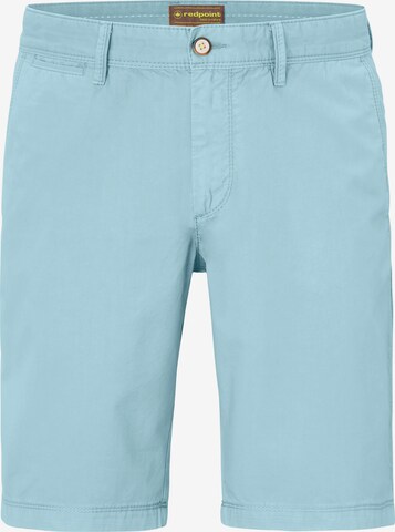 REDPOINT Chino Pants in Blue: front