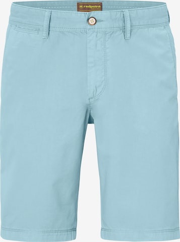 REDPOINT Regular Chino Pants in Blue: front