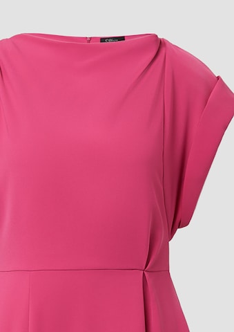 s.Oliver BLACK LABEL Jurk in Roze