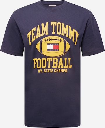 Maglietta di Tommy Jeans in blu: frontale