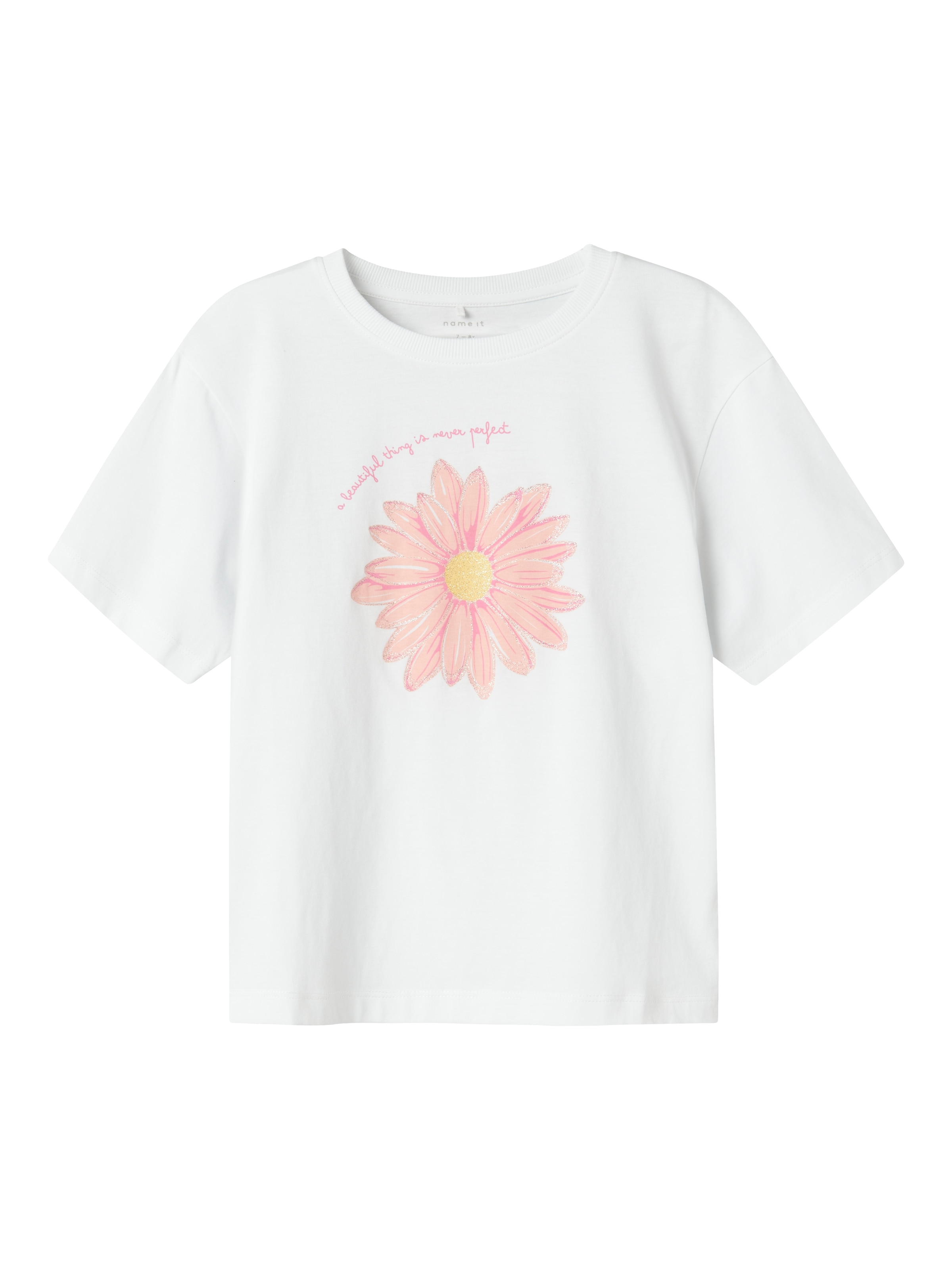 NAME IT Футболка 'NKFHelka' в Белый: спереди
