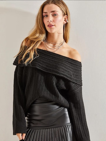Pullover di Bianco Lucci in nero
