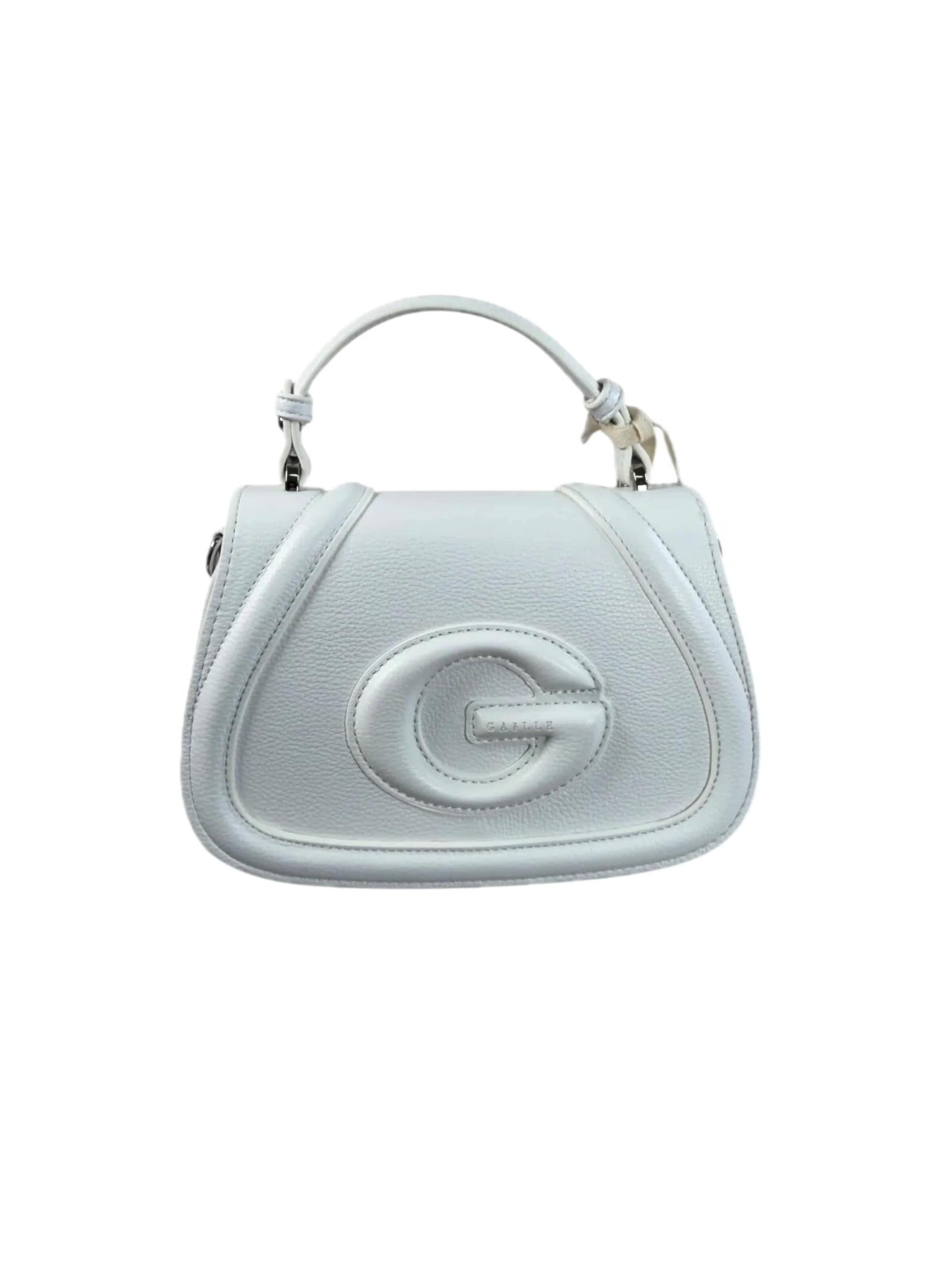 Gaelle Paris Handbag 'GAACW03082' in White: front