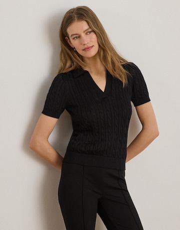 Lauren Ralph Lauren Pulover | črna barva: sprednja stran