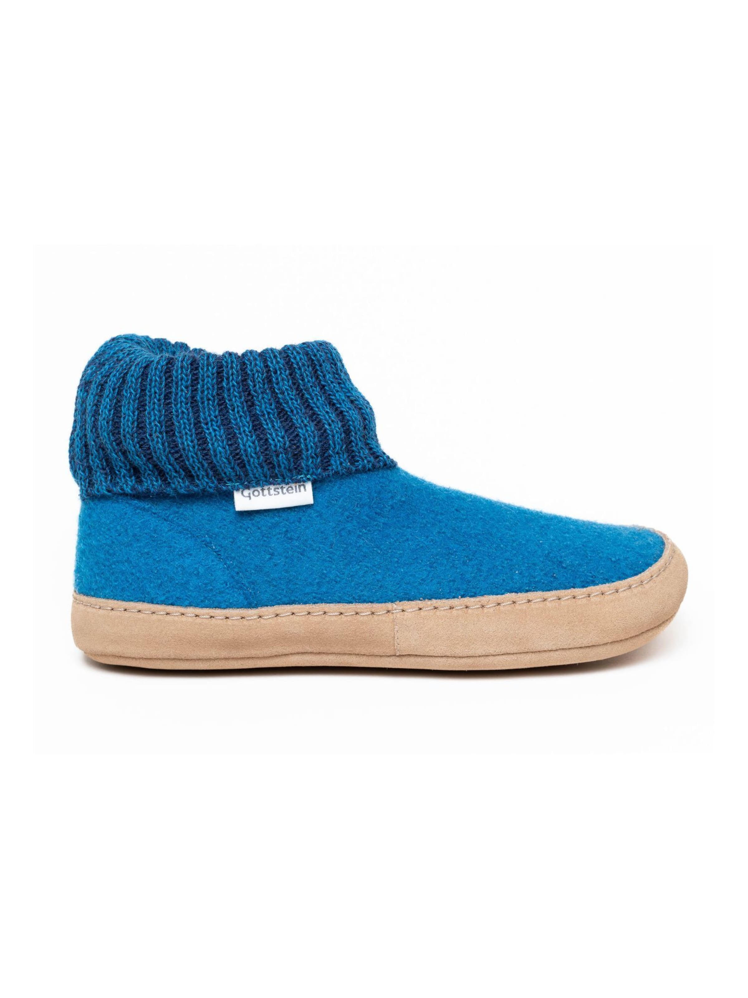 Gottstein Slippers 'Hüttenschuhe Dakota' in Blue