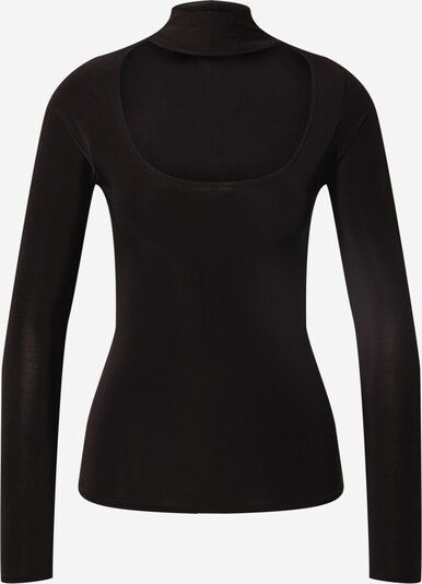 Femme Luxe T-shirt 'ALLIE' en noir, Vue avec produit