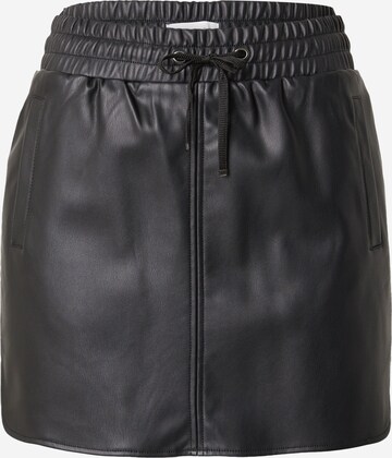 TOPSHOP Skirt 'Sporty Mini' in Black: front