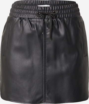 TOPSHOP Skirt 'Sporty Mini' in Black: front