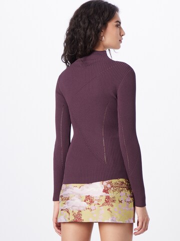 Sisley Sweter w kolorze fioletowy