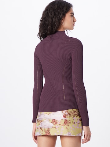 purpurinė Sisley Megztinis