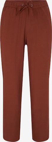 TOM TAILOR DENIM Pants in Brown: front