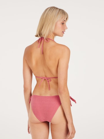 PROTEST Triangel Bikini 'PRTTWISTY' in Roze