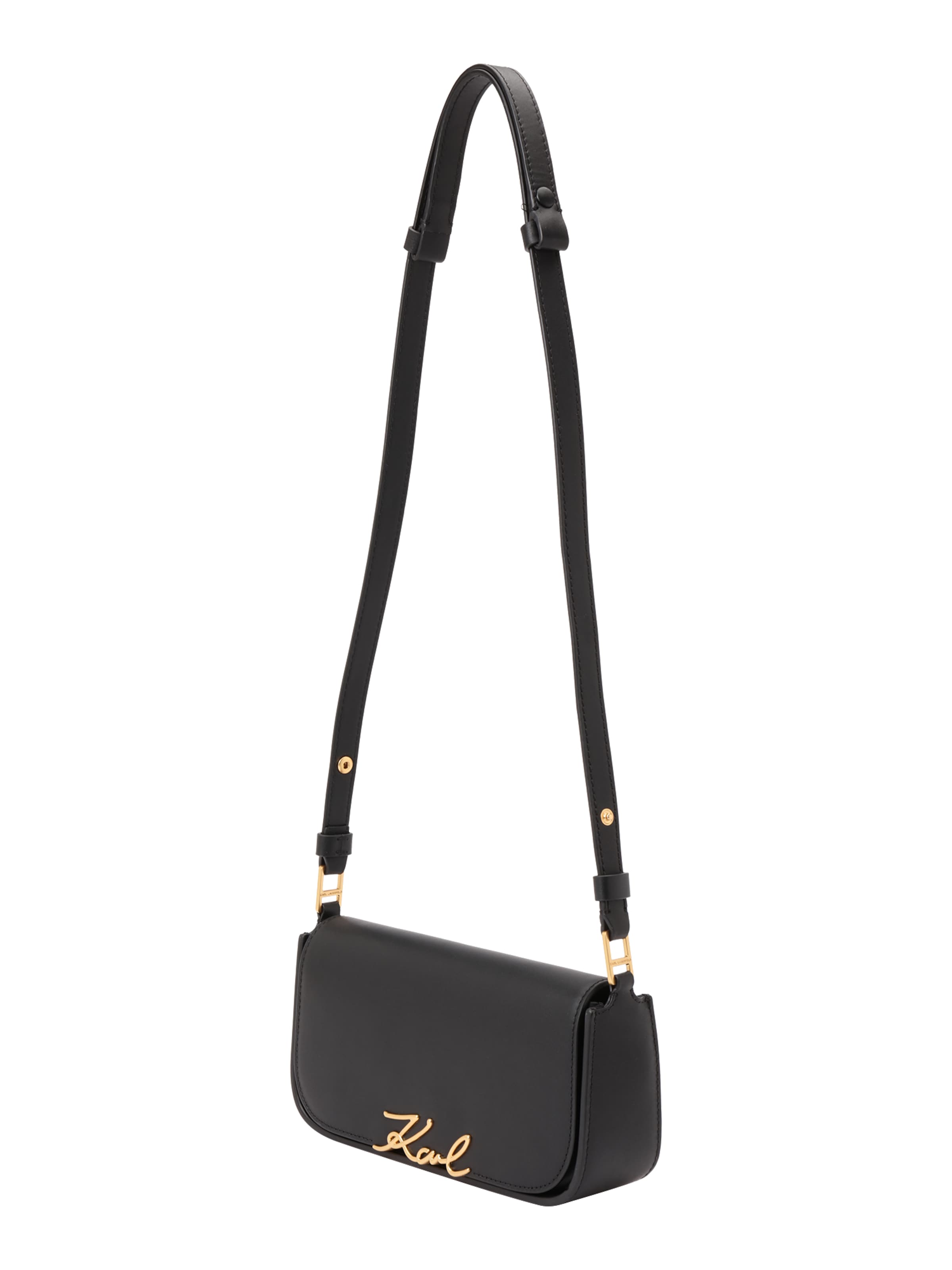 Karl Lagerfeld Taška přes rameno 'Signature' – černá