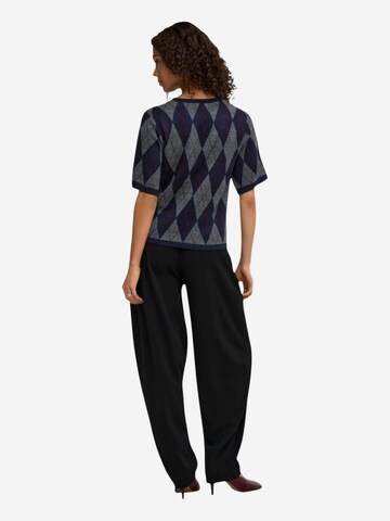 Pullover 'Jdymaggy S/S Argyle  Pullover Knt 15382048' di JDY in blu