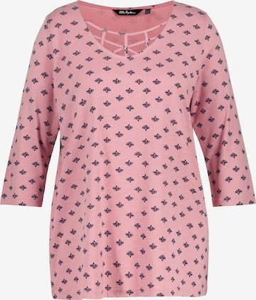 Ulla Popken Shirt in Roze: voorkant