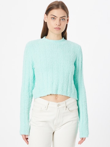 Monki Sweater in Green: front