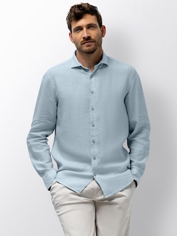 State of Art Regular fit Overhemd in Blauw
