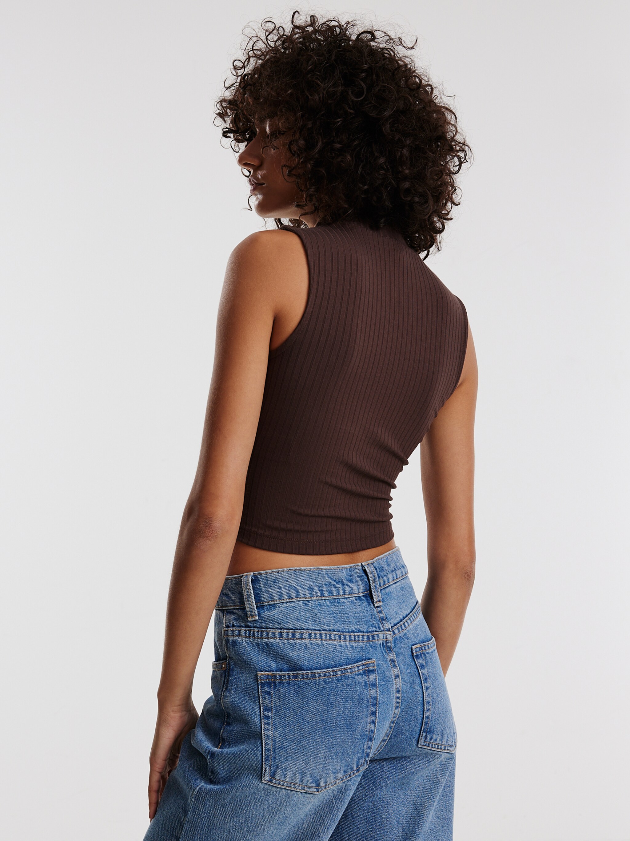 EDITED Produkte Top 'Kaori' braun