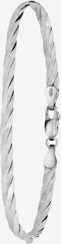 Lucardi Bracelet 'Basic' in Silver: front