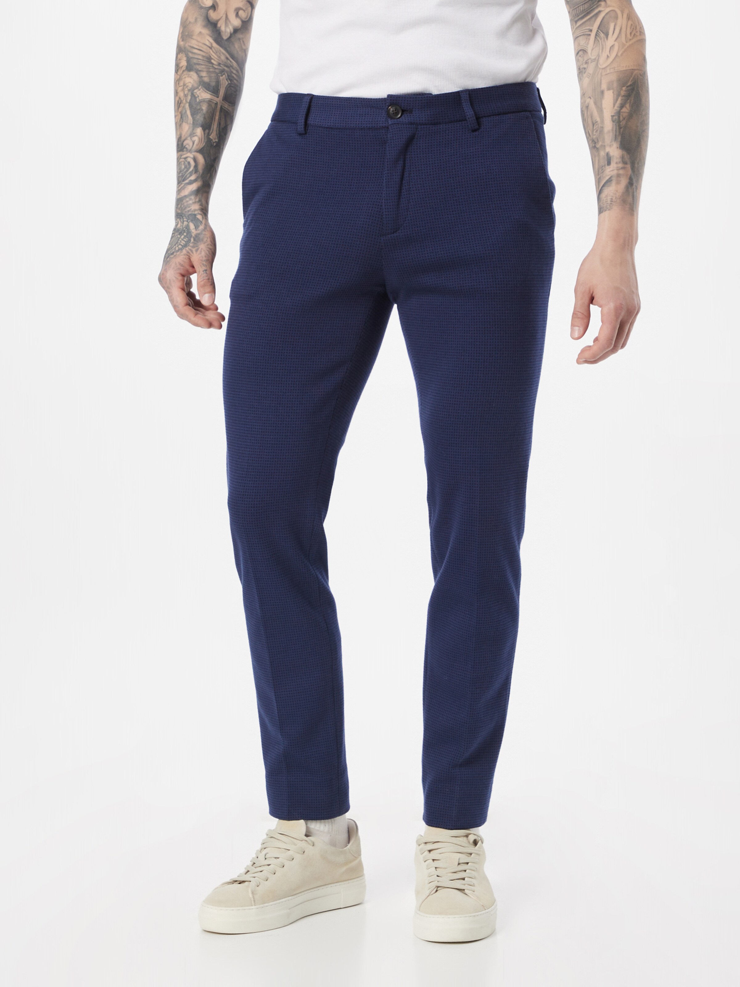 SCOTCH SODA Slim fit Chino Pants Mott in Marine Blue ABOUT YOU