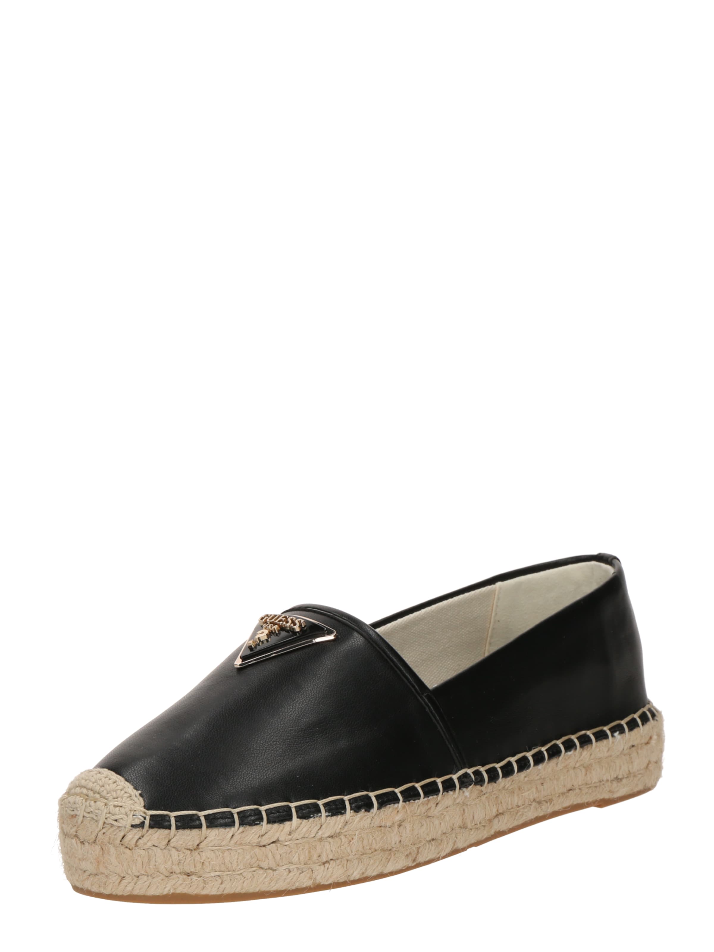 GUESS Espadrillid 'Jolandy', värv must: eest vaates