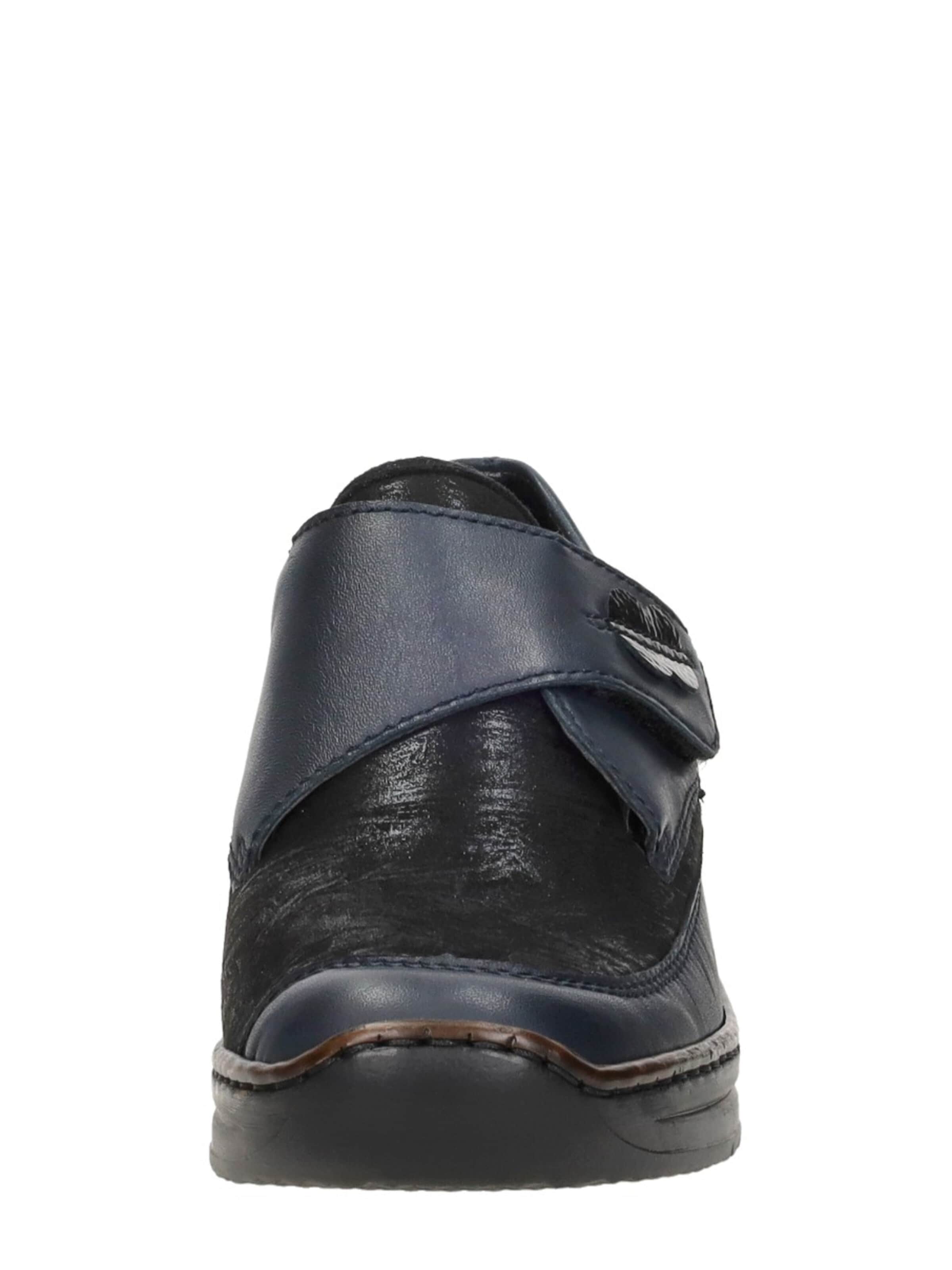 Rieker Slip-ons 'Klittenband' in Blue