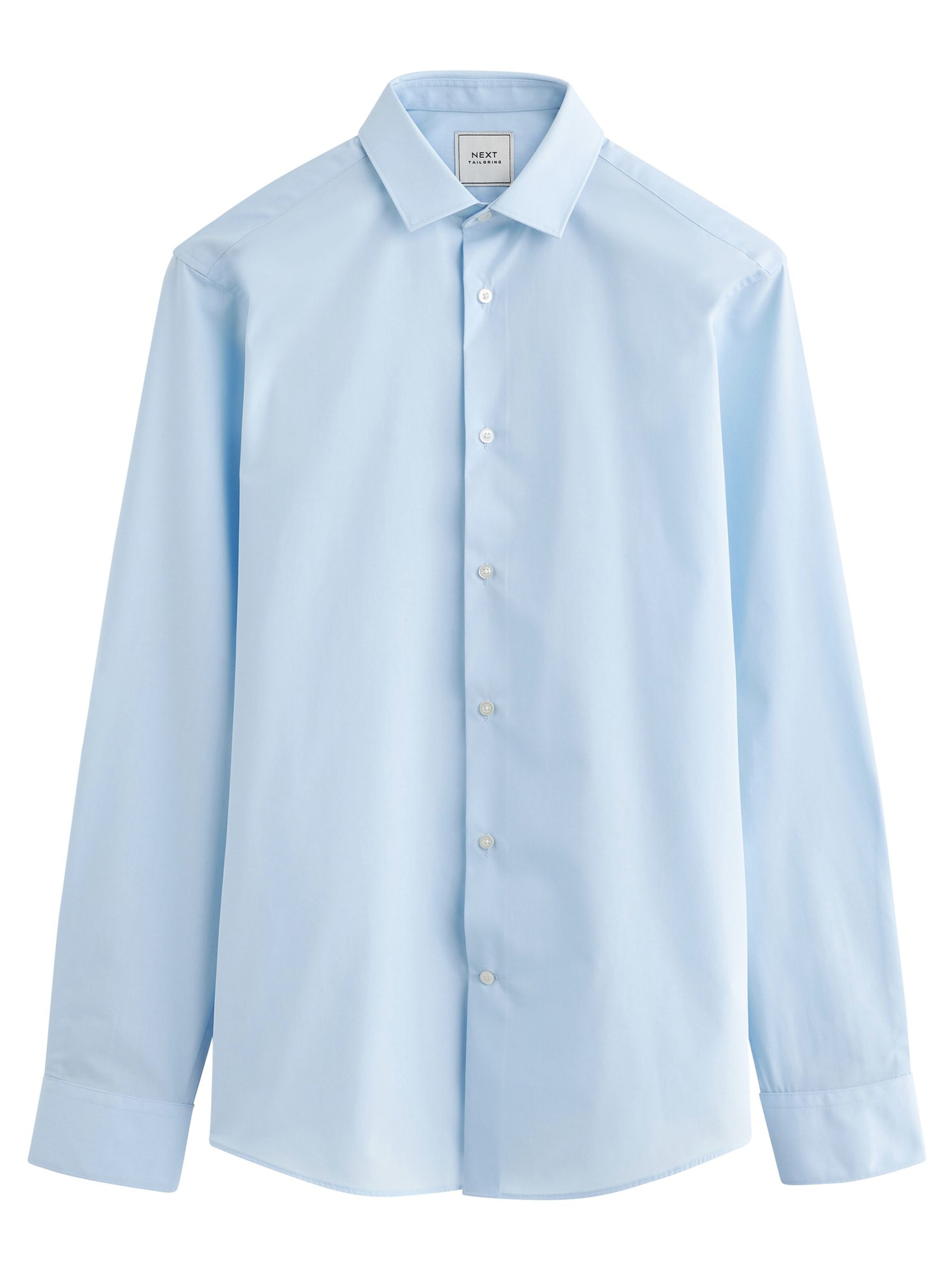 Next Overhemd in Blauw: voorkant