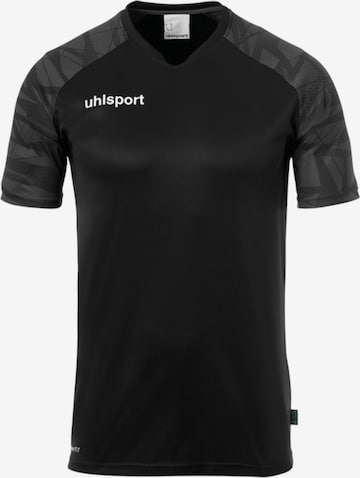 UHLSPORT Performance Shirt in Black: front