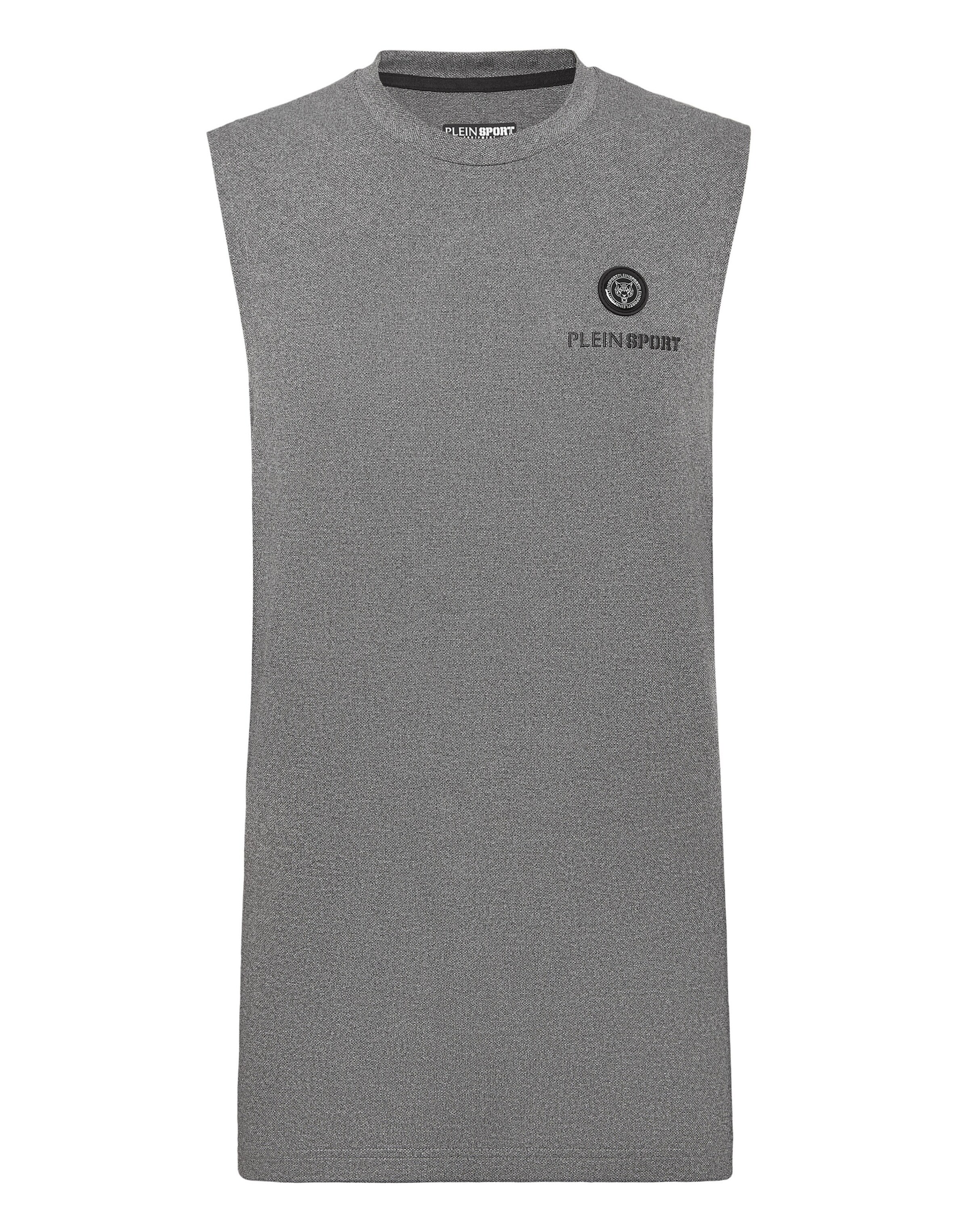 Plein Sport - Camiseta en gris: frente