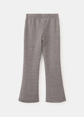 MANGO KIDS Flared Leggings 'JACKIE' in Grijs: voorkant