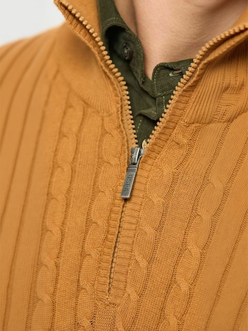 U.S. POLO ASSN. Sweter ' UMRomeo ' w kolorze brązowy