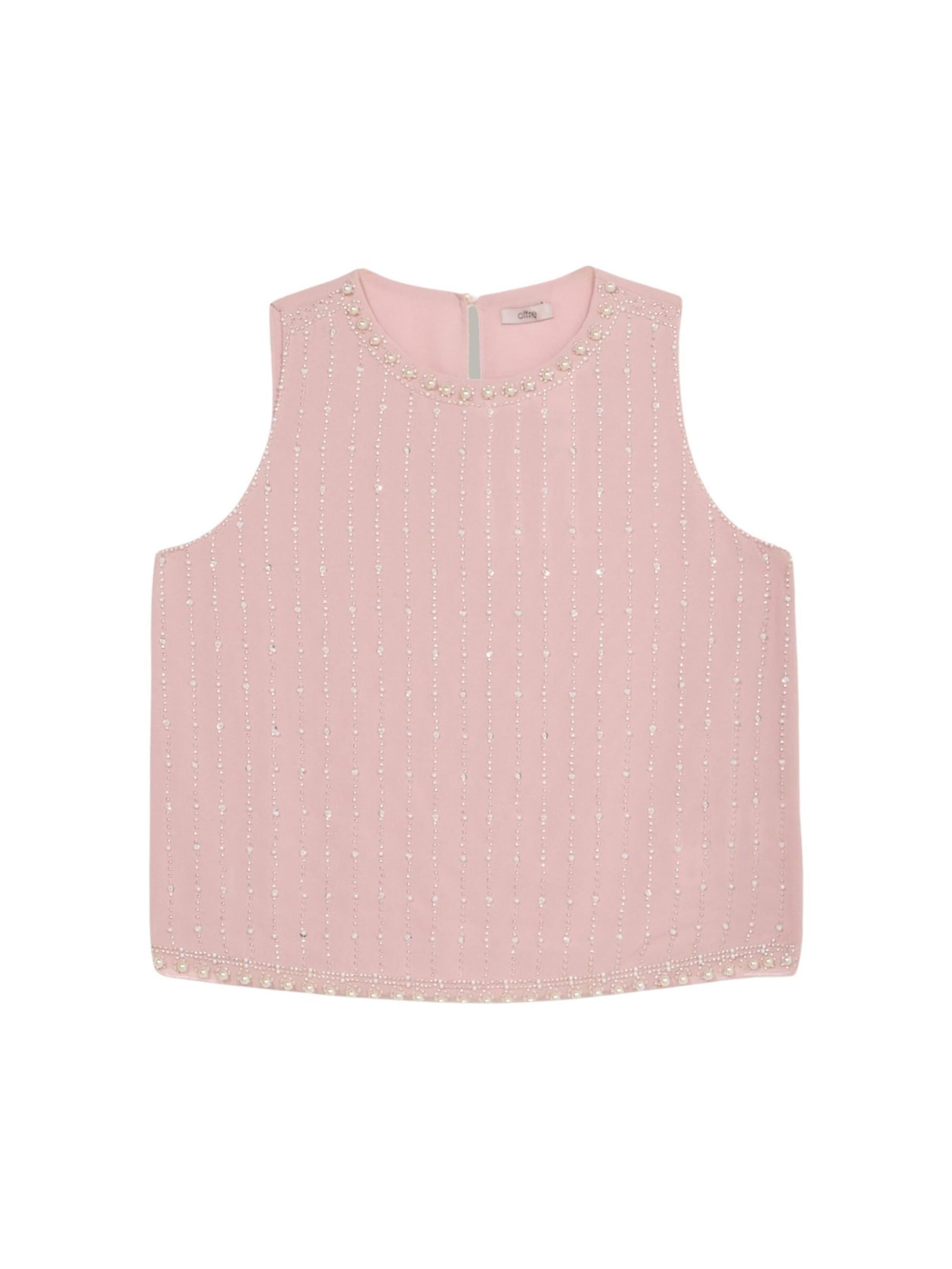 oltre - Blusa en rosa: frente