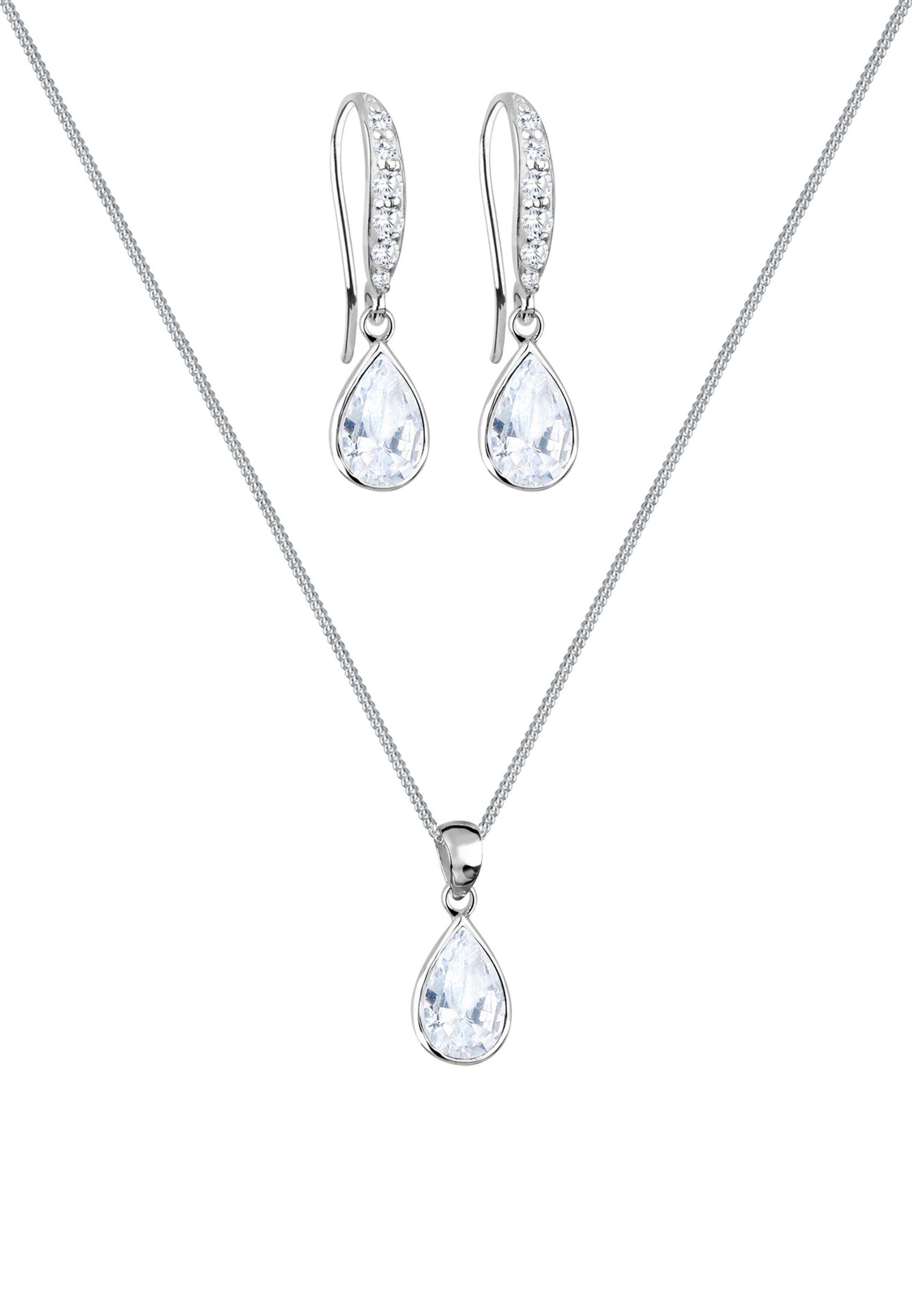 ELLI Schmuckset in Silber: Vorderseite